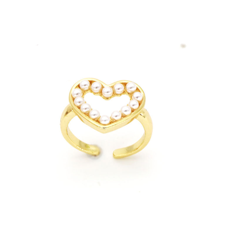European And American Retro Ins Trendy Cold Open Ring
