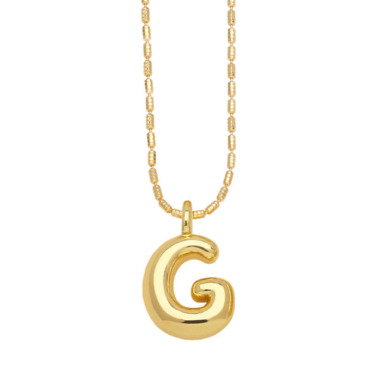 Fashion 26 English Letters Pendant Necklace