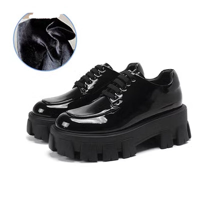 Sweet Cool Platform Shoes Autumn And Winter New Small Leather Shoes - The General Ecommerce Store