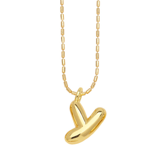 Fashion 26 English Letters Pendant Necklace