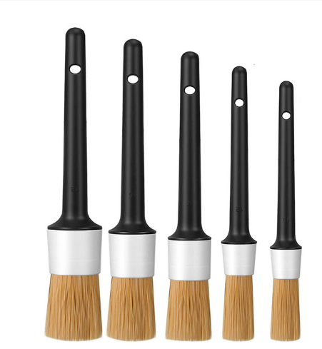 Car beauty detail brush five-piece set