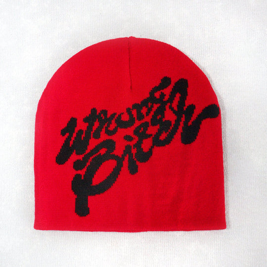 Men's And Women's Fashion Casual Letters Knitted Hat